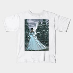 Circe Nymph Snow Queen Kids T-Shirt